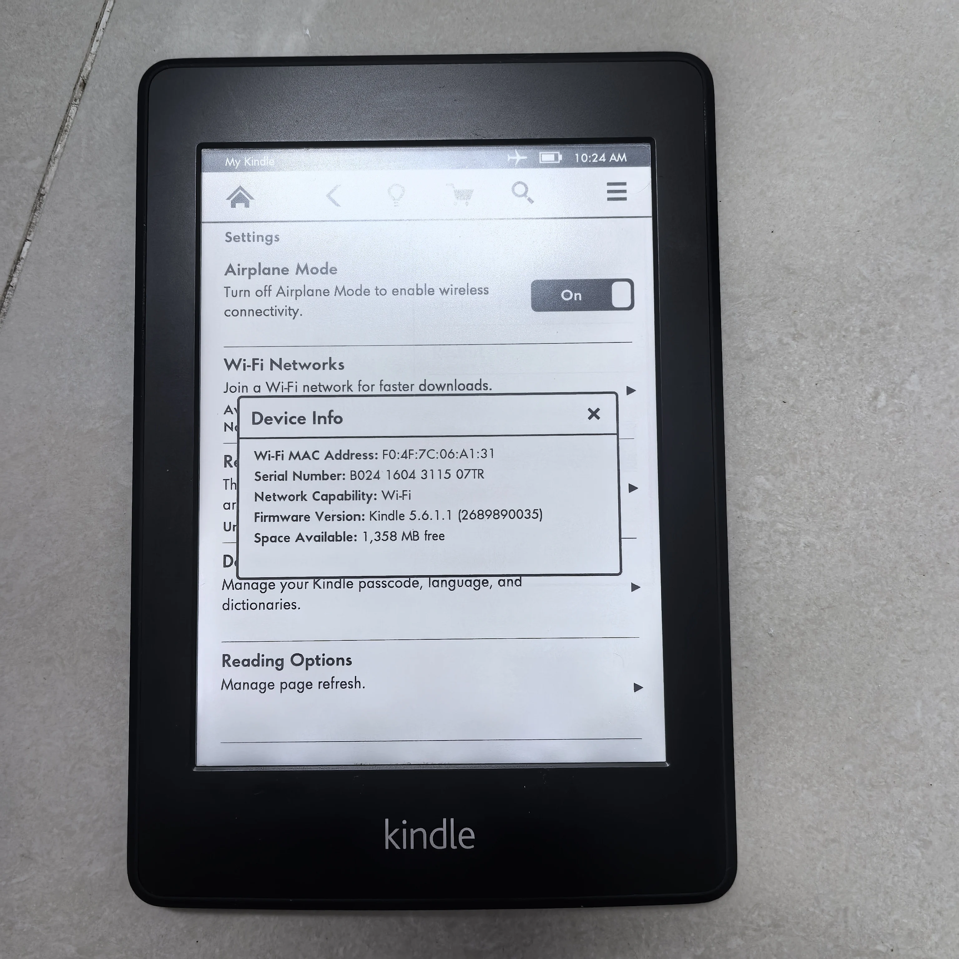 تستخدم Kindle Paperwhite 1 قارئ الكتب الإلكترونية الخفيفة غير القابلة للتسجيل قارئ الكتب الإلكترونية بالحبر الإلكتروني Kindles Not Kobo الكتاب الإلكتروني