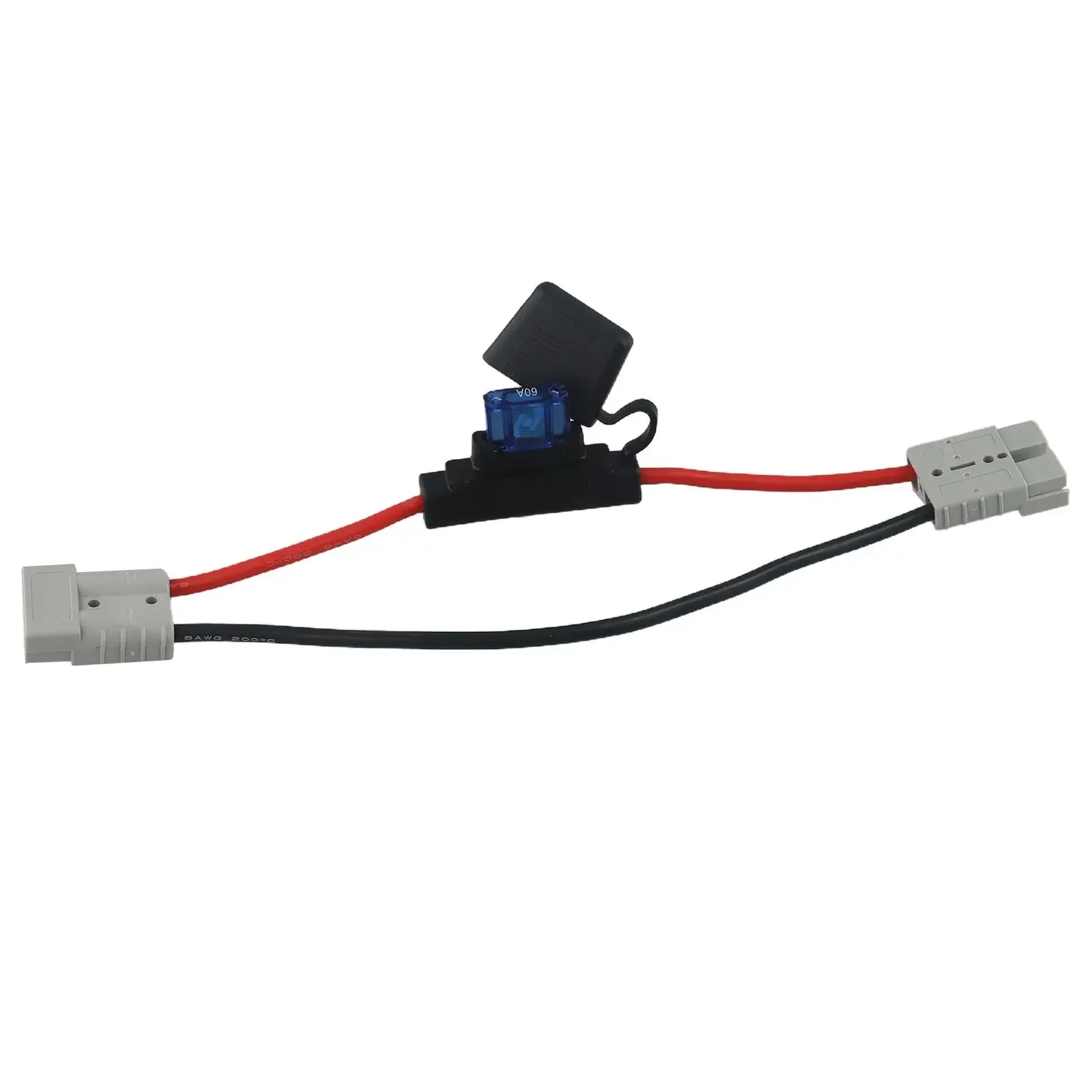 

Device Connection 50AMP Power Cable 30cm Power Cable Built-in MAXI Fuse Holder Easy To Use Heavy-duty Usage For Anderson Style