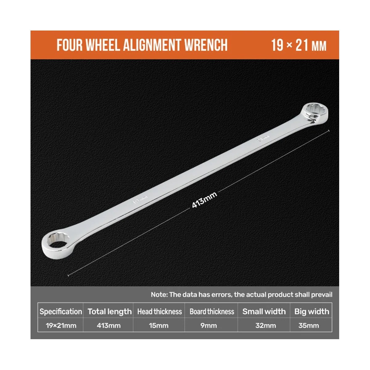 Four-Wheel Positioning Wrench Maintenance Tool 19-21mm