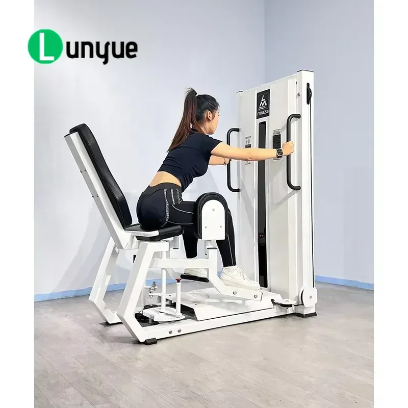 Adjustable Steel Hip Abduction Adduction Machine Inner Outer Thigh Glute Workout Commercial Fitness Equipment For Gym Home