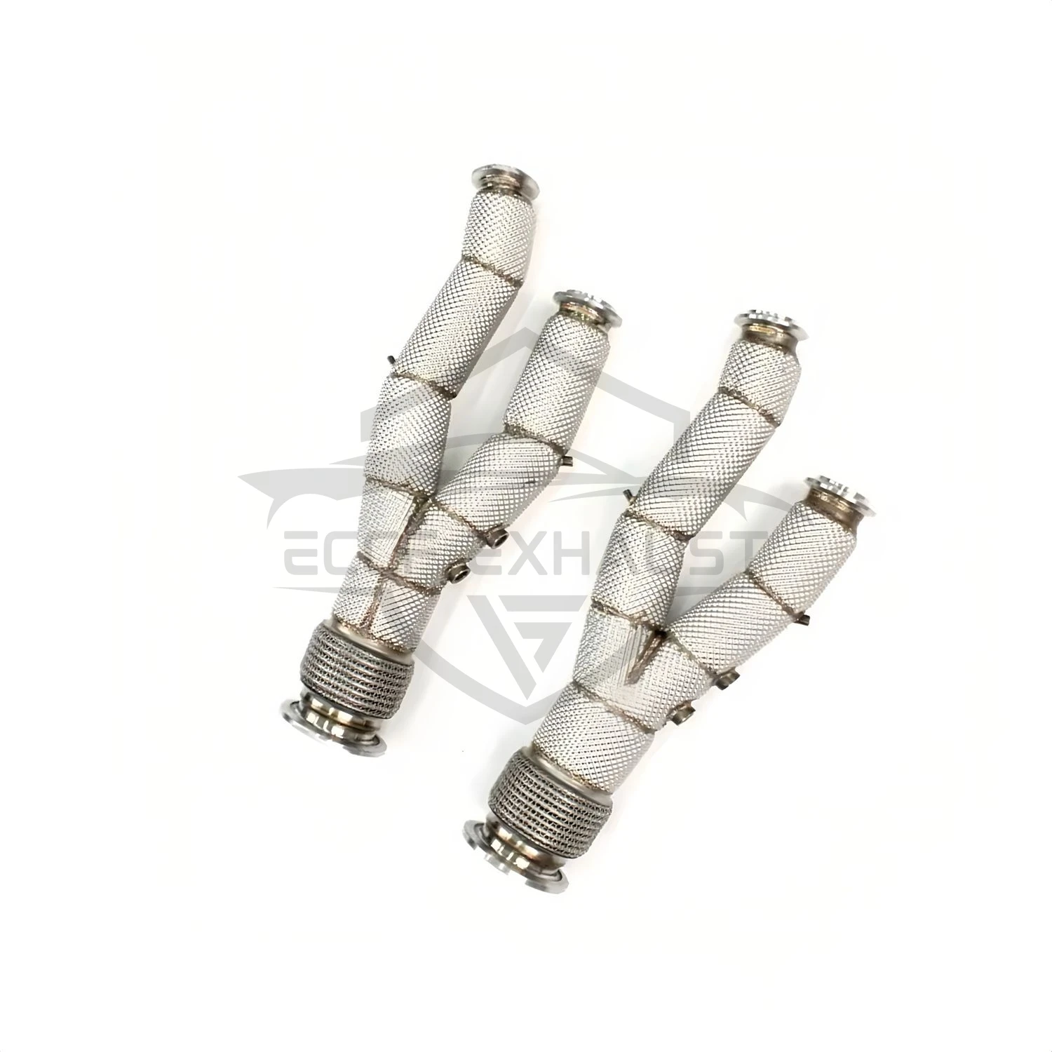 

Sporty High Flow Downpipe With Heat Shield For Lamborghini Aventador Lp700-4 6.5 Performance Upgrade Easy Installation