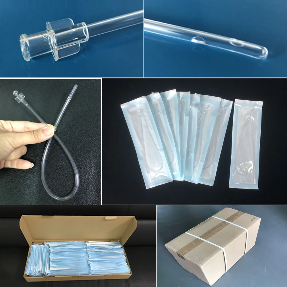 O3 Single Packed Sterilized Luer Lock Catheter for Ozone Rectal Vaginal Insufflation