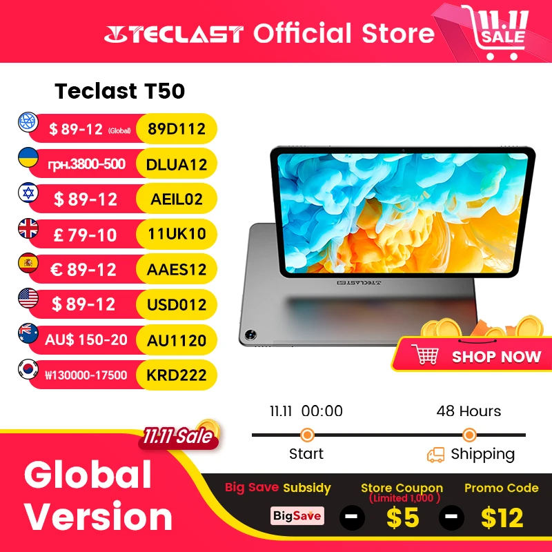 Tablet Android 2021: Una Evaluación Detallada del Teclast T50 11 con Android 12