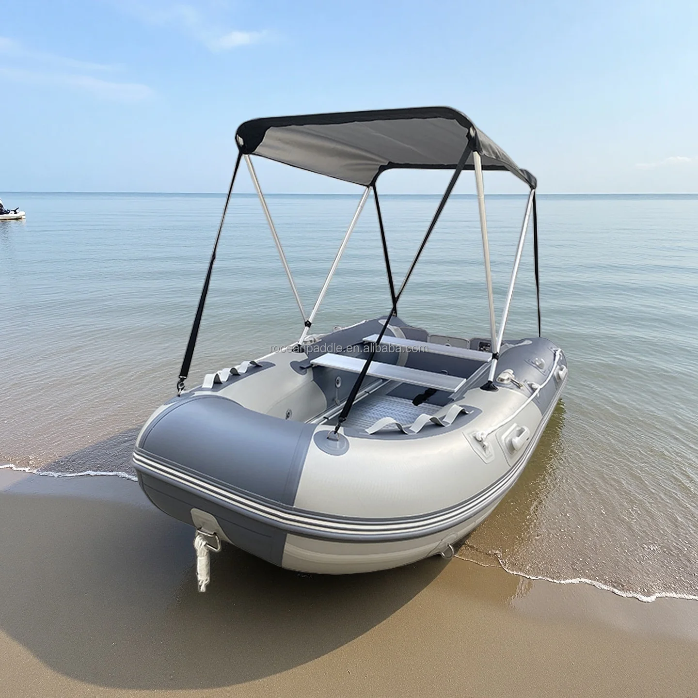 

Popular 2-6 Capacity PVC Hypalon Sport Yacht Marine Grade Aluminum Floor Portable Inflatable Rubber Dinghy Tender Boat