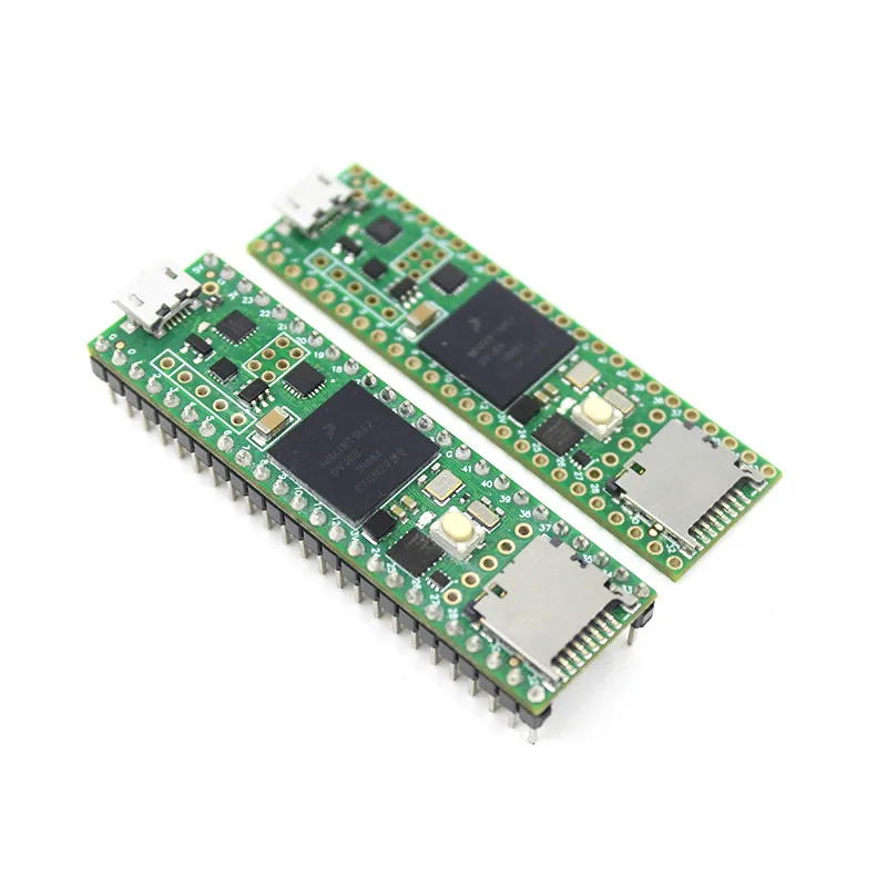 Carte de développement Teensy 4.1 DEV-16771, microcontrôleur NXP iMXRT1062 Cortex-M7 600 MHz, avec Ethernet, carte SD et port USB.