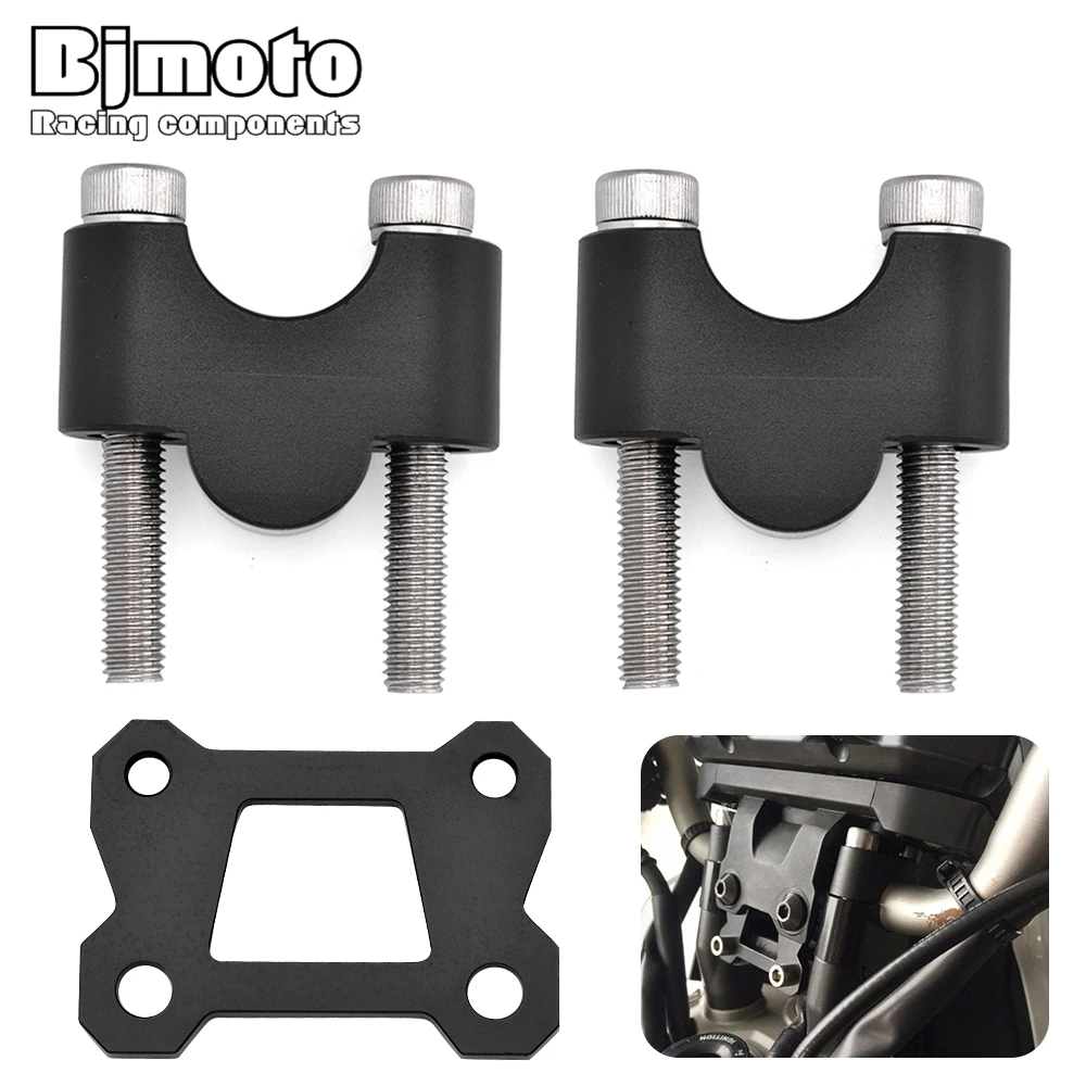 

MT FZ 07 Handlebar Risers Height up Adapters For YAMAHA MT-07 FZ-07 MT07 FZ07 TRACER 700 Moto Cage 2014 2015 2016 2017