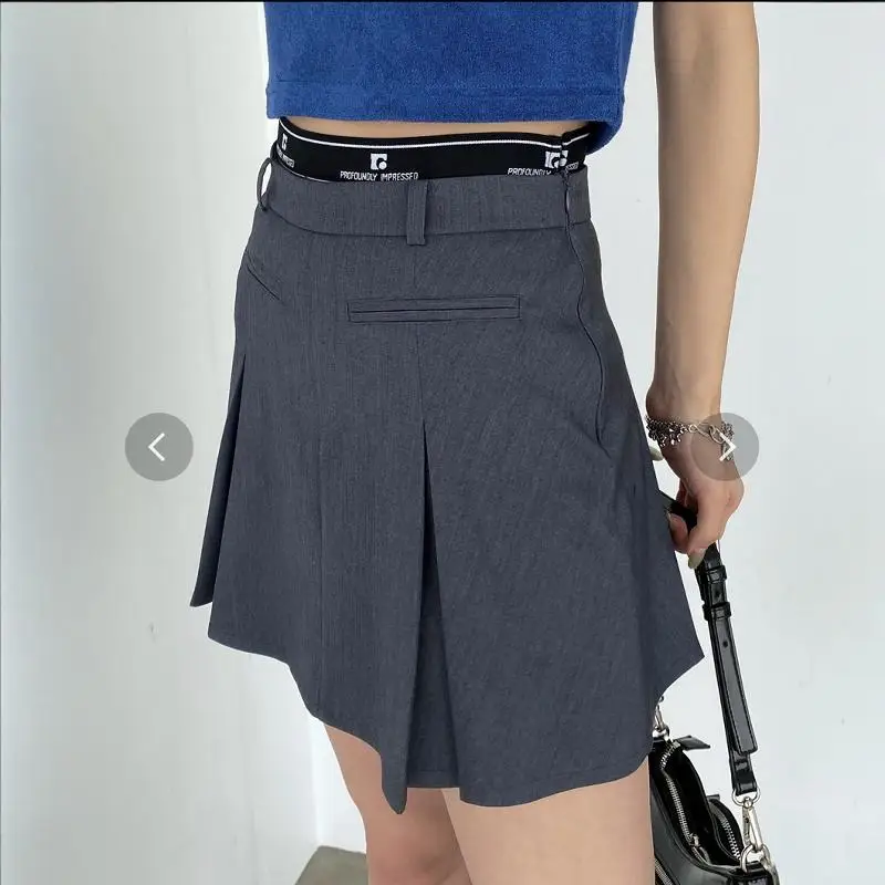 

Star Field Home Toro Wee 24 High Waist Street Faion Pleated Skirt Women's Premium Autumn Season Other Material 00%