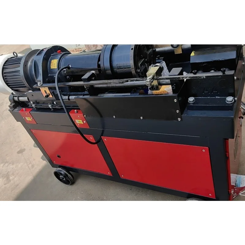 Rebar Coupler Thread Roller Machine Steel Rod Bar Rolling Threading Machine Anchor Rod Thread Manufacturing Machine