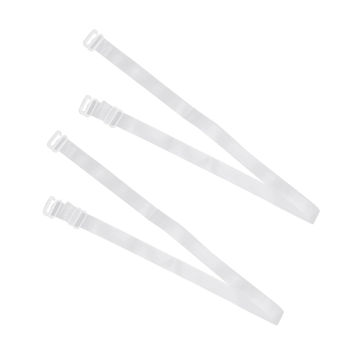

Anti Slip Bra Shoulder Strap Transparent Invisible Straps Adjustable Silicone Pads Replacement Clips For Bras Dresses