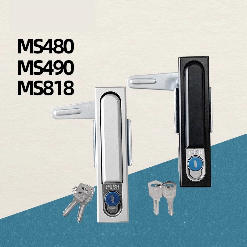 Electricity meter electrical control 490-1 cabinet 480 Electrical box network cabinet door flat lock