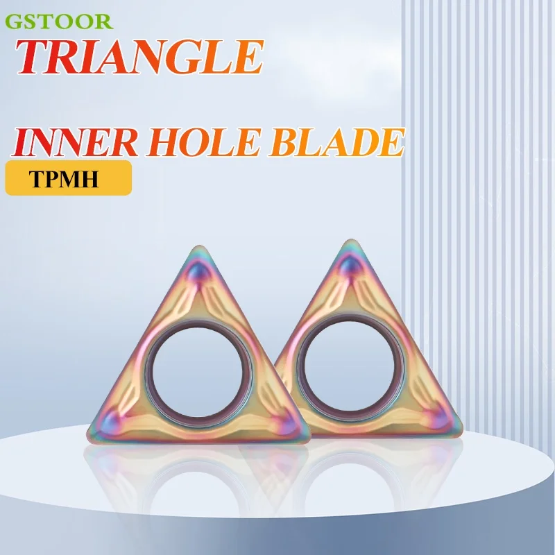 

TPMH090204 Токарные инструменты с треугольными малым отверстием Токарный станок с ЧПУ Твердосплавные вставки Внутренние режущие лезвия из твердого сплава