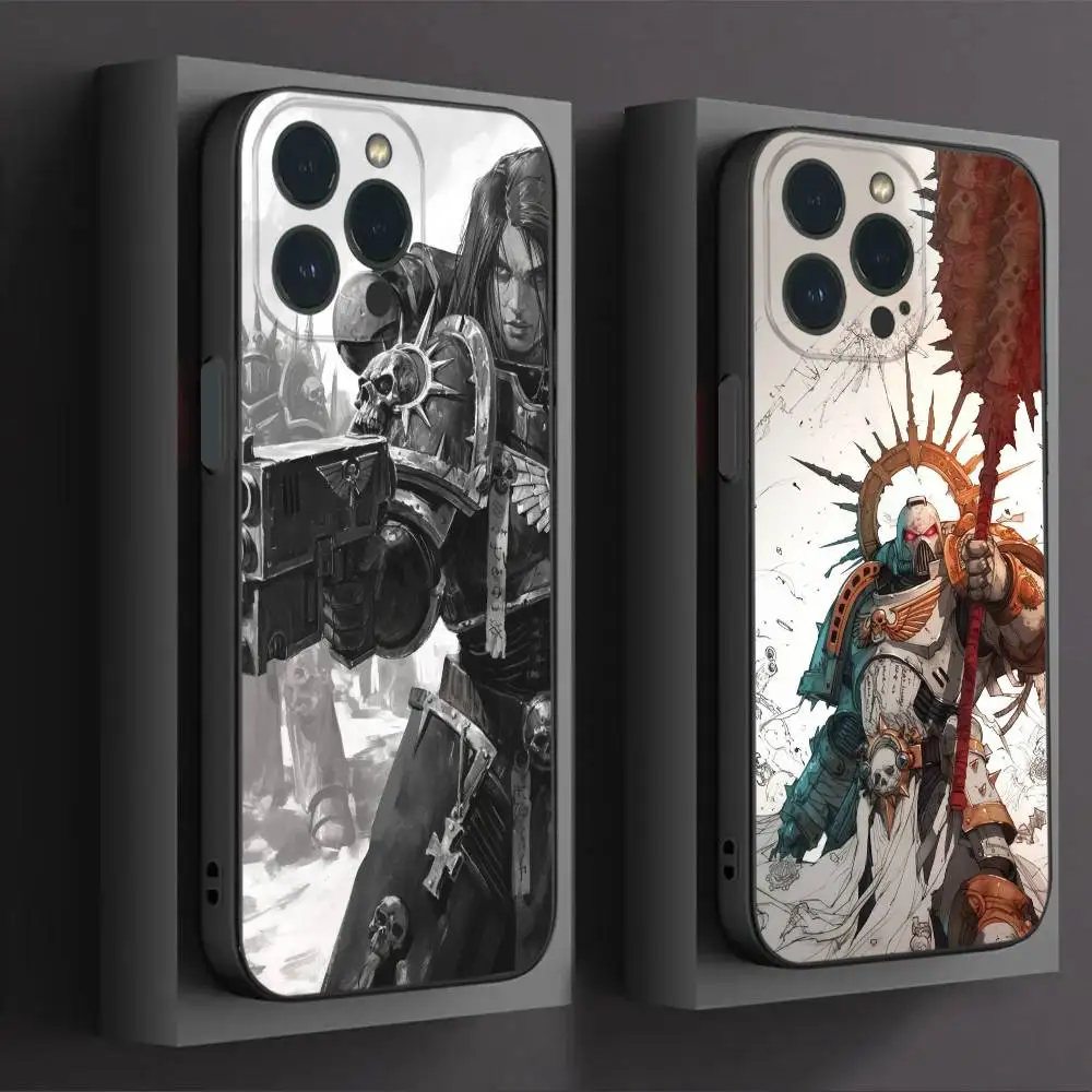 

W-Warhammer-s Game 40k Phone Case For IPhone16 15 14 13 12 Mini 11 Pro XS Max X XR SE5 6 7 8 Plus Soft Silicone Cover