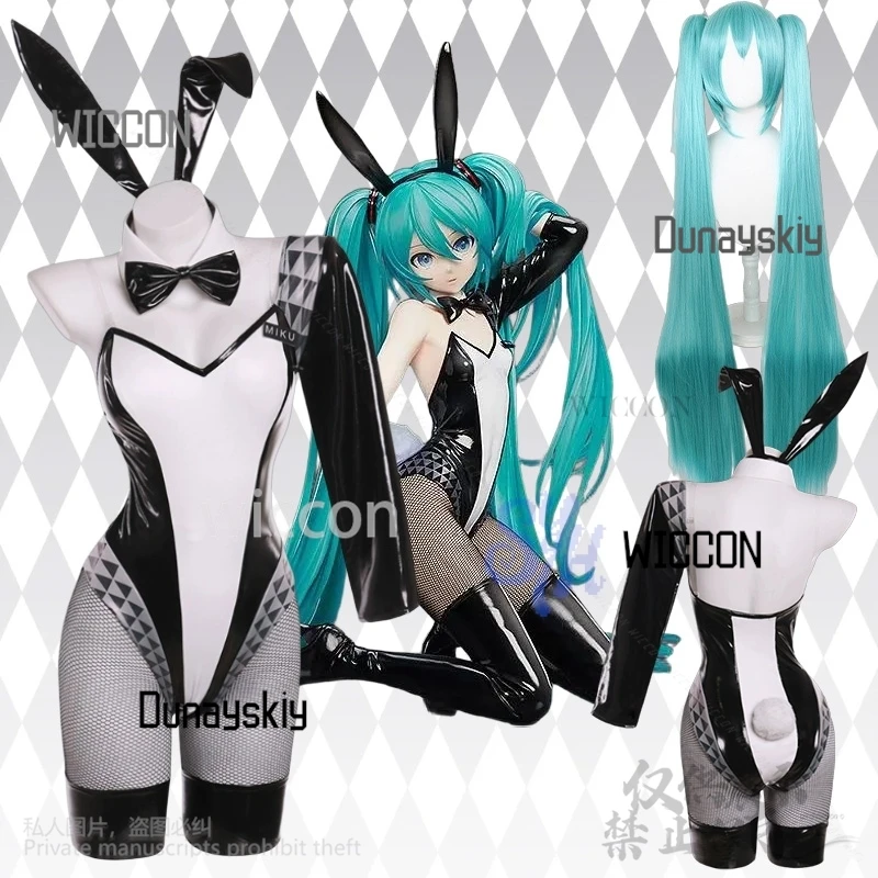 

Vtuber Mikuu Cosplay Game Project Sekai Anime Kawaii Racing Suits Fishnet Stockings Unny Girl Y2K Jirai Kei Halloween Party Cos