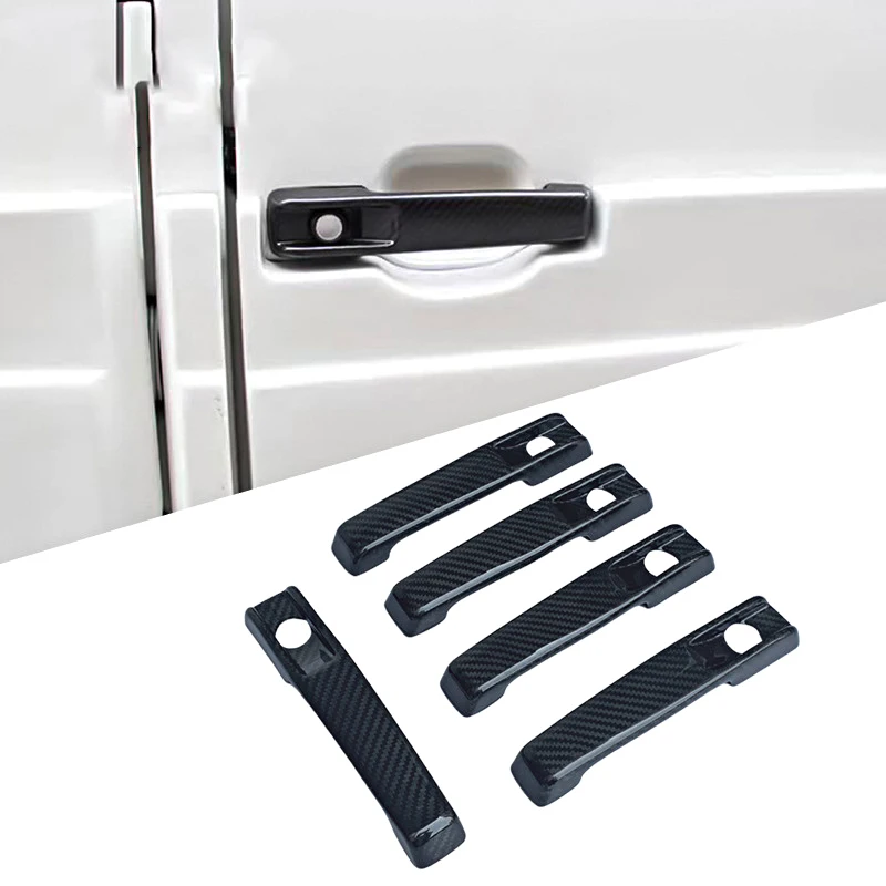 

ROLFES For Mercedes Benz G Class W463 97-18 W464 19-22 G65 G55 G63 G500 G550 G350 Carbon Fiber Door Handle Cover Car Accessories