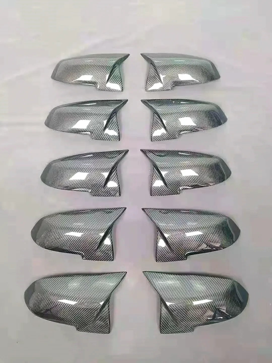 قطع غيار السيارات أغطية مرايا الباب لسيارات BMW 3 Series F30 F35 SPORTS مرآة قبعات ألياف الكربون طقم الجسم 1 سلسلة F20 LED المصباح