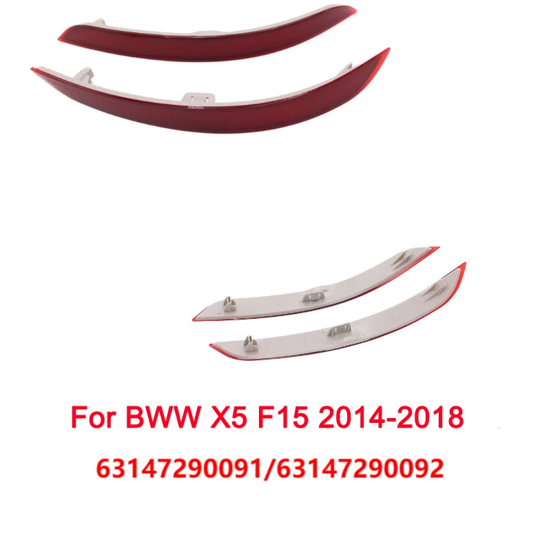 

Для BMW X5 F15 2014 2015 2016 2017 2018 задний боковой светоотражатель бампера 63147290091 63147290092