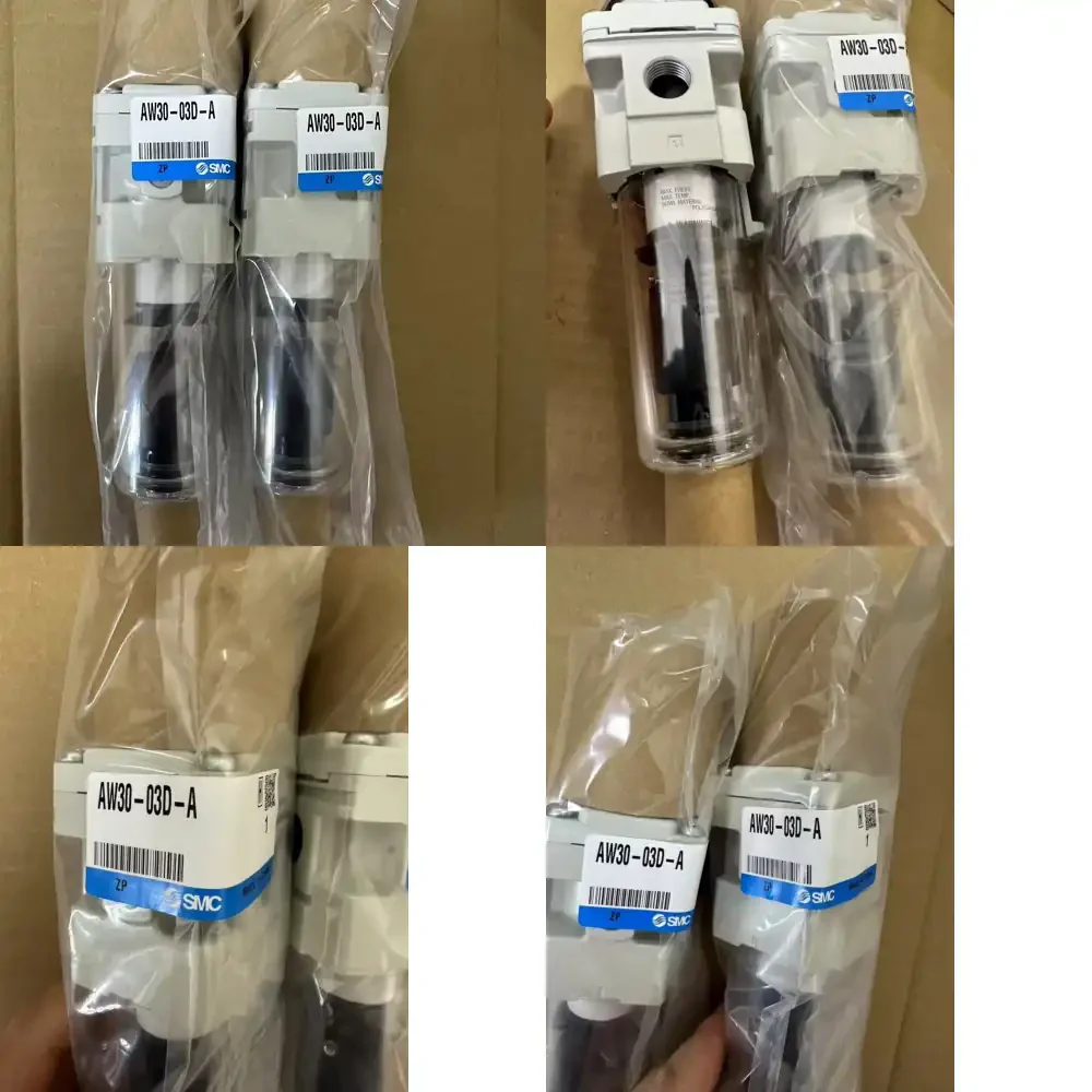

SMC AW30-03D-A Pneumatic Filter Regulator Plastic Solenoid Valves AW30/40-02G/03G/04G/C/BG/D/DG/BDG-A with