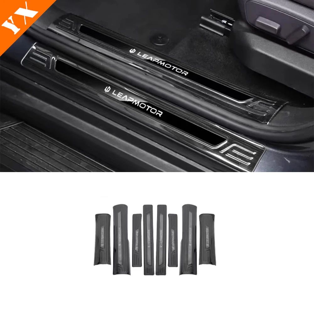 plaque-de-seuil-de-porte-de-voiture-en-acier-inoxydable-noir-argent-accessoires-pour-leapmotor-c10-garniture-de-protection-de-pedale-de-bienvenue-2024-–-2026