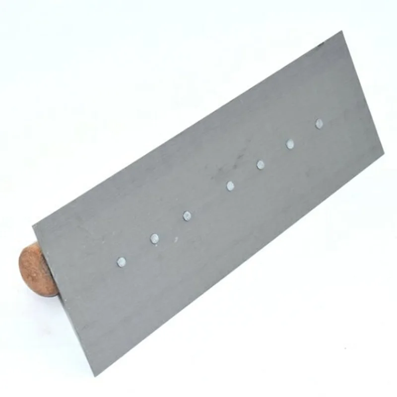 Carbon Steel Claying Trowel Putty Scraping Wooden Handle Length 250mm Tile Tool Putty Knife Drywall Tools Good Elasticity