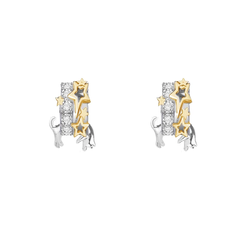 MASW Original Design Cute Jewelry cats Earrings For Women Party Gifts Hot Selling 2025 Trend New Accessories