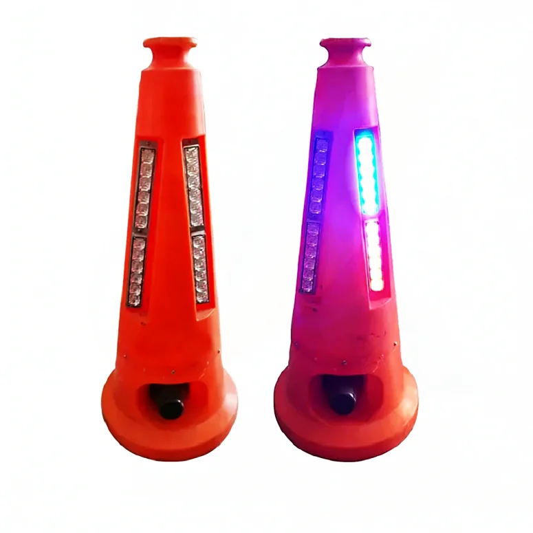 Integrated Sound Light Road Cone Remote Control LED Burst Flash Luminous Smart Ice-Cream Cone
