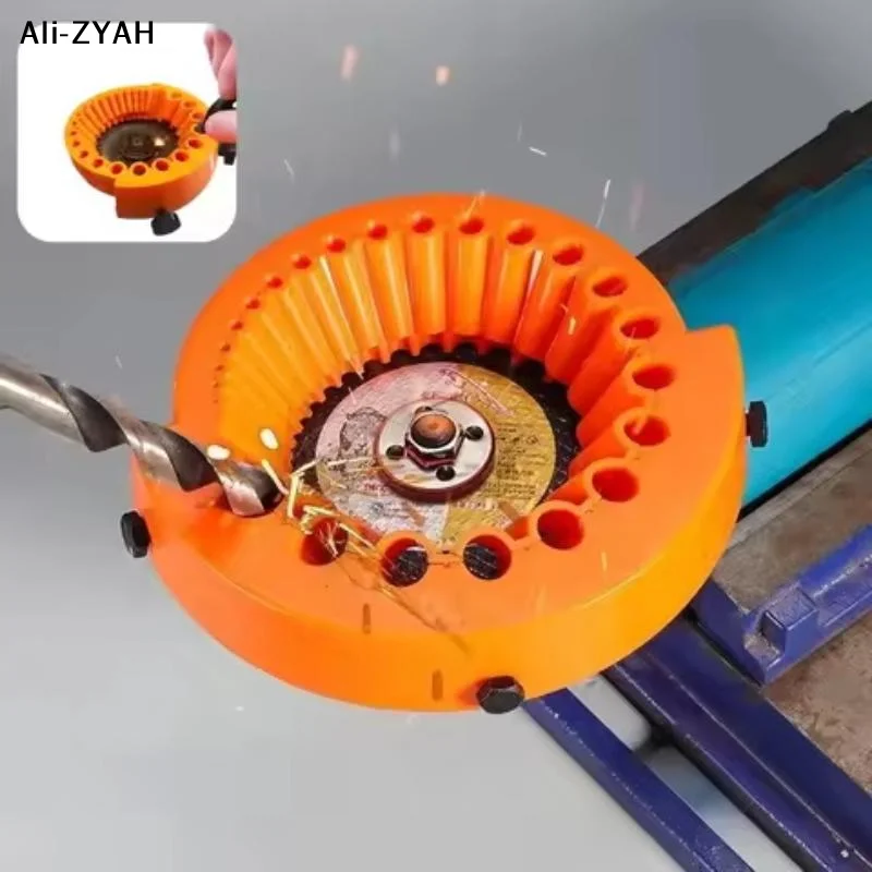 Bild 4: 【A1】2-13 mm Bohrerschärfgerät Elektrischer Bohrerschleifer Tragbares Elektrisches Schleifwerkzeug Elektrowerkzeug-Sets Adapter
