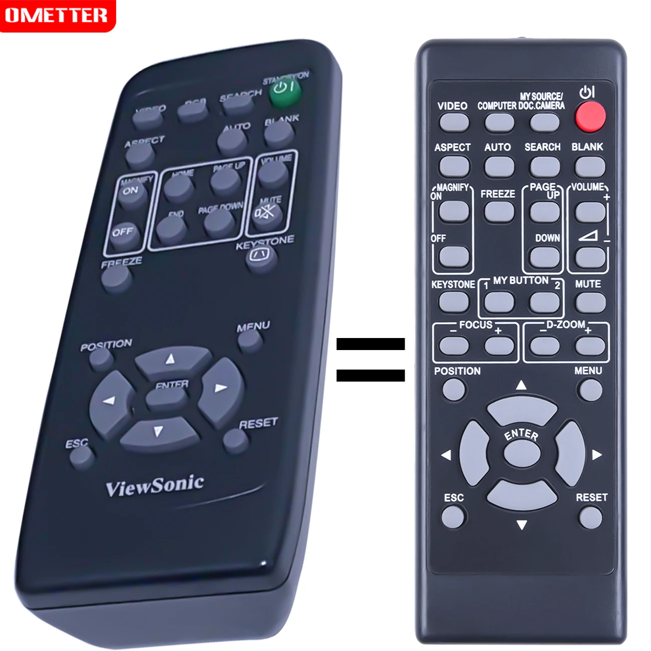 التحكم عن بعد ل فيوسونيك PJ1158 VS11459 PJ658 PJ358 VS11611 PJ758 PJ759 PJ760 VS11862 VS11861 VS11822 PJ862 PJ656 PJ656D