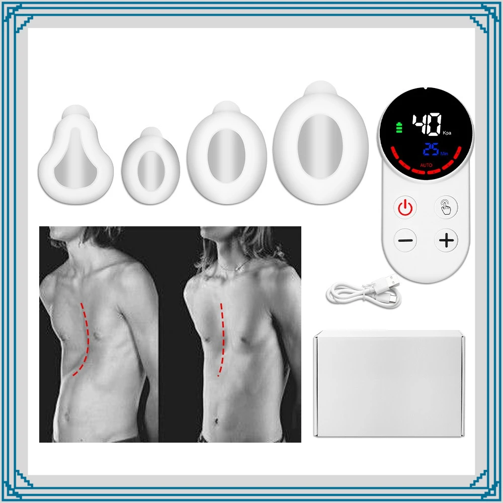Electric Funnel Chest Adult Orthopedic Rehabilitation Pectus Excavatum Orthosis Sternal Depression Thoracic Sunken Sternum Brace