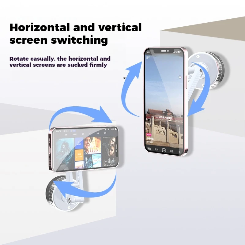 Универсальное крепление на приборной панели, лобовое стекло, гибкое регулируемое вращение на 360°, автоматическое вращение, мобильное крепление для грузовика, держатель для телефона для автомобиля