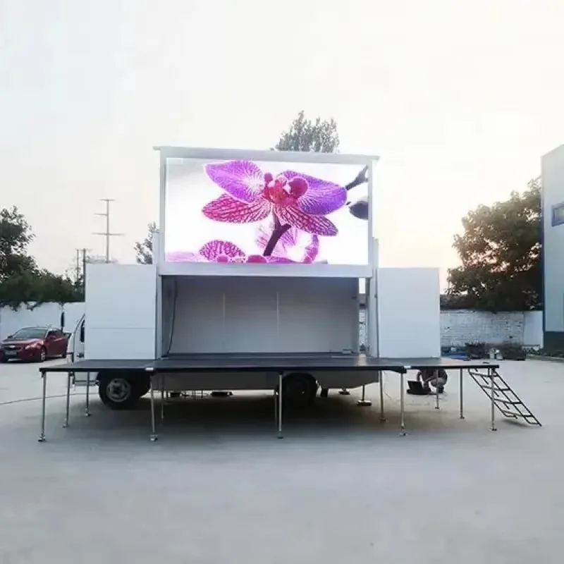 P5 Truck Mounted LED Display, 320*160mm New Design Module Panel for Outdoor Mobile Vehicle Commercial Advertising