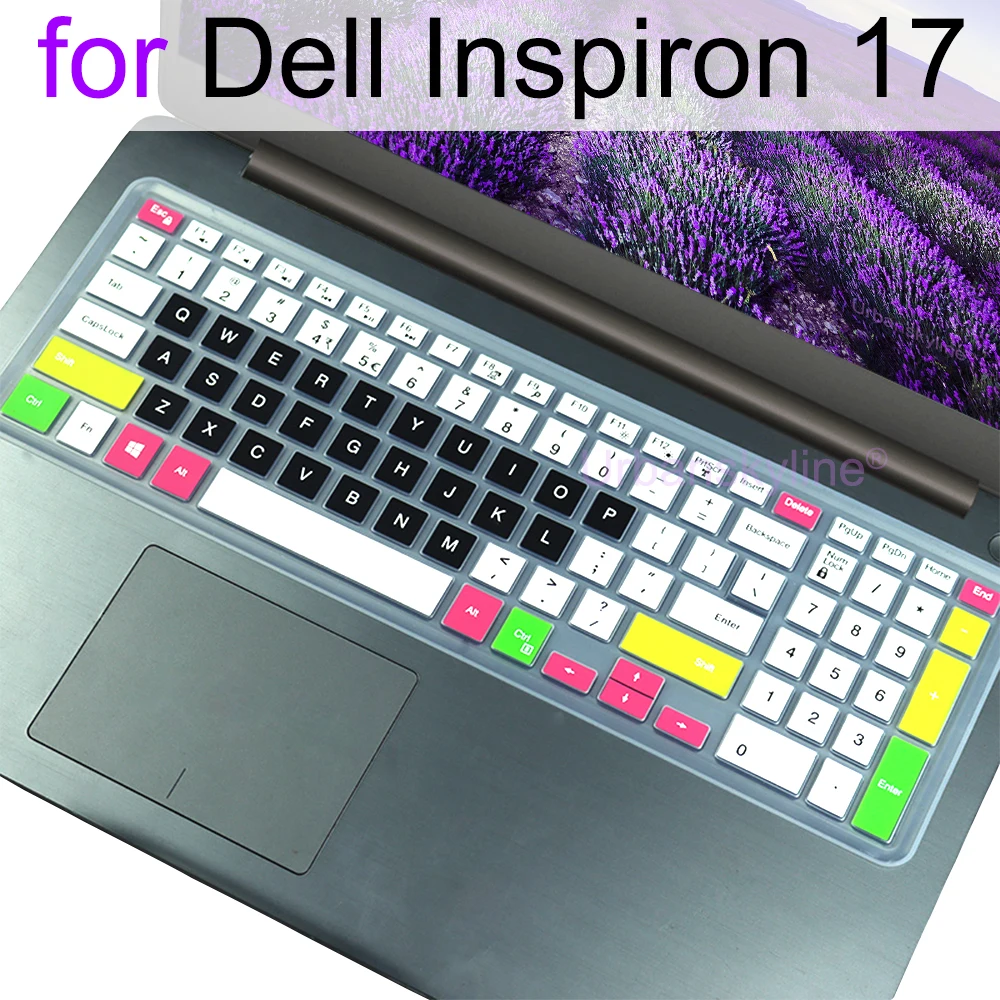 Keyboard Cover for Dell Inspiron 17 5000 3780 3781 3785 3790 3793 5749 5755 5758 5759 5765 5767 5770 5775 Protector Skin Case