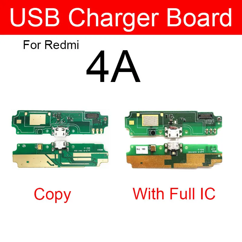 USB Charging Jack Port Board For Xiaomi Redmi 2 2A 2S 3 3Pro 3S 3X 4 4Pro 4A 4X USB Charger Board Flex Cable Replacement Parts