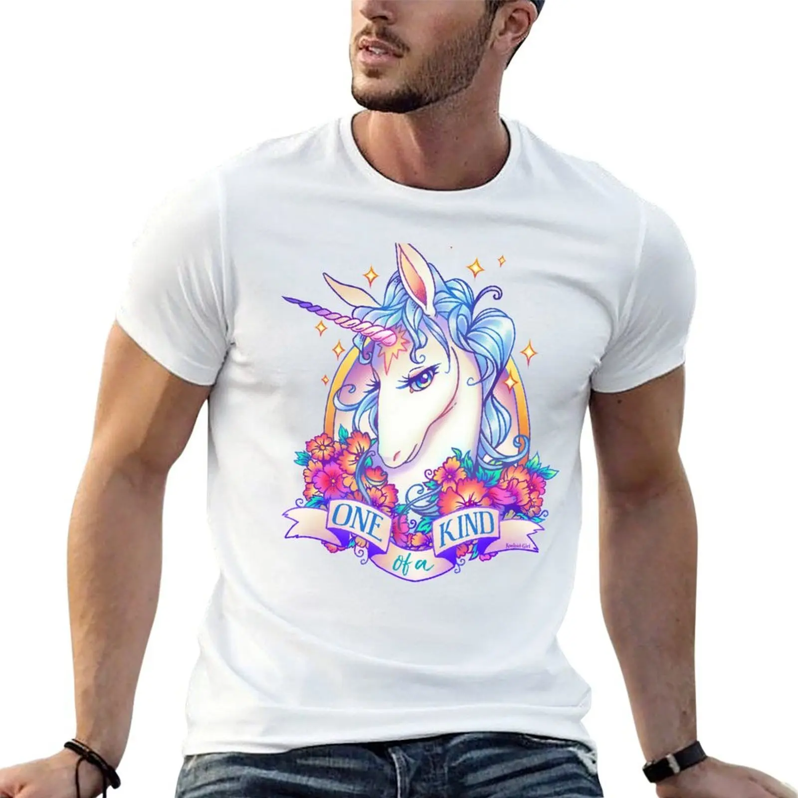 One of a Kind Creature T-Shirt anime t shirts oversize man t shirt summer black cotton t-shirt plain for man package T-shirt