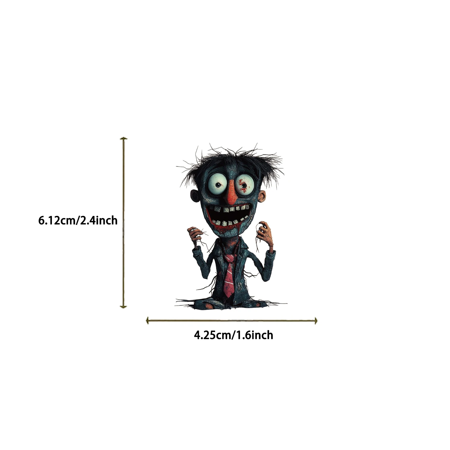 50PCS Horror-Stil Kunst Schädel Aufkleber Wasserdicht DIY Skateboard Motorrad Helm Halloween Dekoration Aufkleber Spielzeug