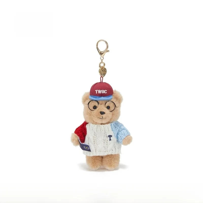 teenie-weenie-bearnova26-spring-new-women's-college-sle-cute-reading-bear-keychain-faionable-accory-for-ladies