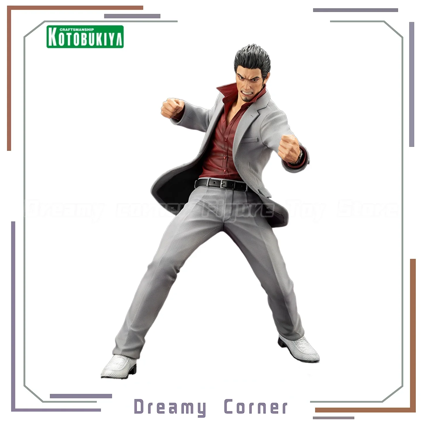 【In Stock】Original KOTOBUKIYA Yakuza Kiryu Kazuma 1/6 Scale Figure Model Collection Toy