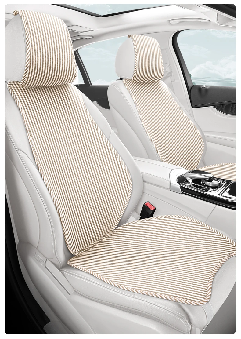 

Универсальный чехол для автомобильного сиденья высокого качества из дышащей ткани, удобный нескользящий чехол для четырех сезонов, роскошный чехол для автомобильного сиденья, автоподушка