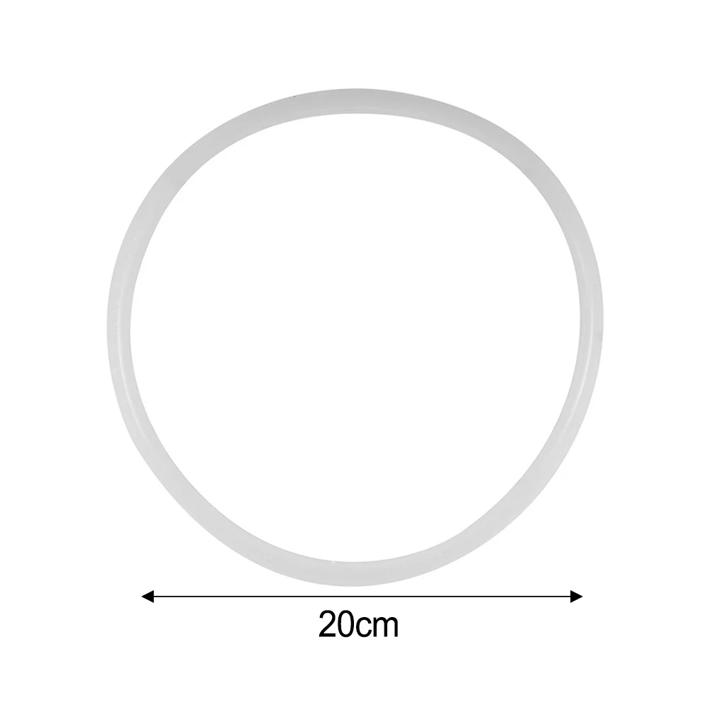Clear Silicone Rubber Seal Ring Gasket Replacement for Stainless Steel Pressure Cooker Essential Home Kitchen Tool