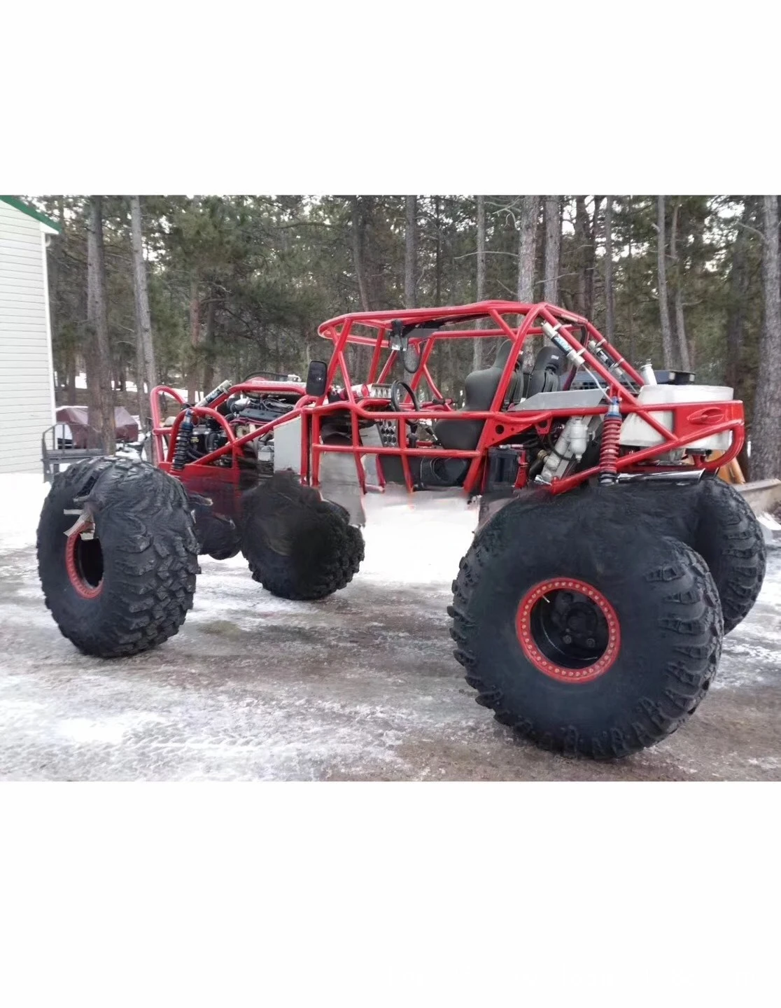 2018 New All-Terrain Large-Displacement Steel Pipe Truck, Beach Four-Wheel Drive Off-Road Go-Kart, Thor's Hammer