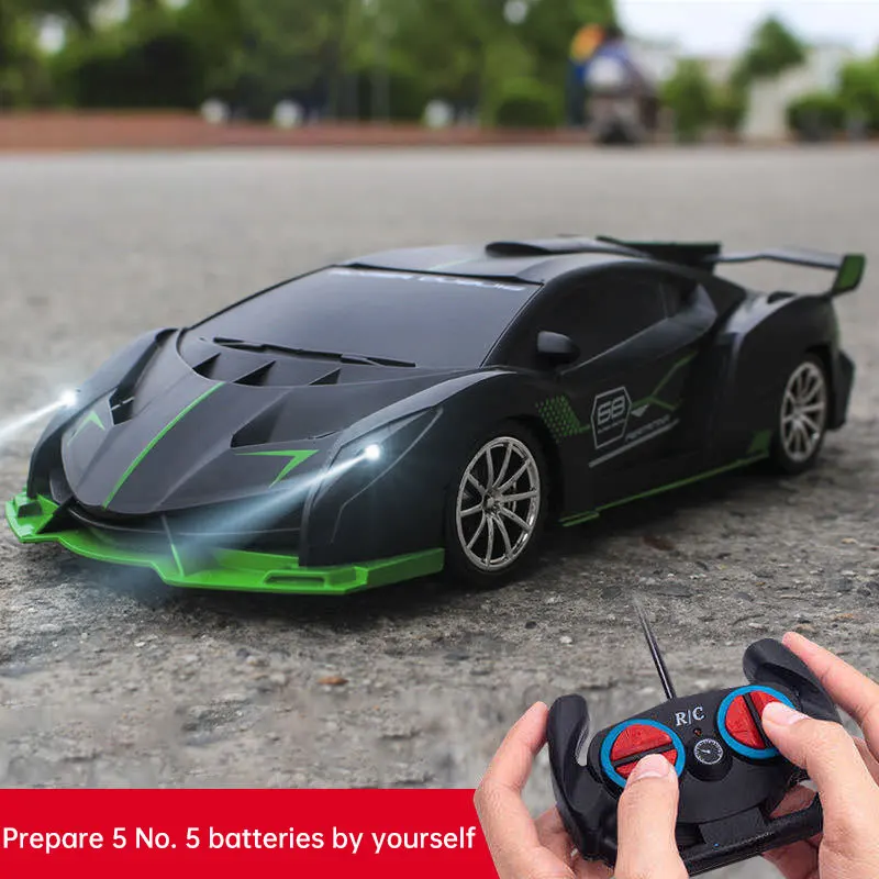 RC Car Model Remote Control Vehicle Toys  Sports Car with Lighting Supercar Outdoor Vehicle Toy Gifts for Kids Boys Children