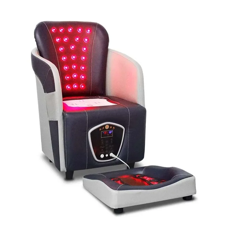 Light energy light wave moxa physiotherapy chair multi-functional large backrest sitting moxibustion chair dry and wet high back