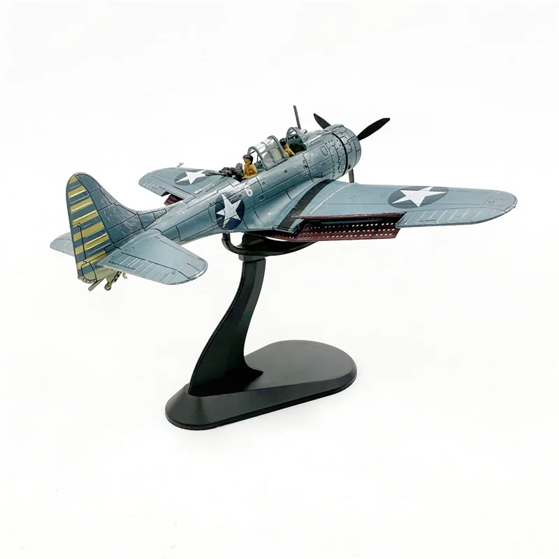 

1: 72 WLTK WW2 US SBD fighter model (flaps deployed, cockpit open) static finished model