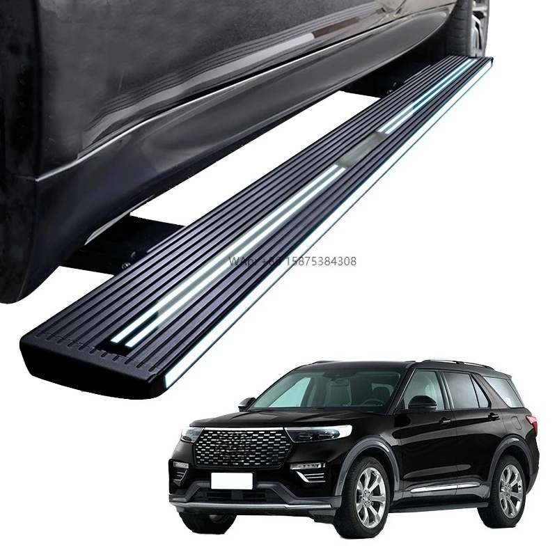 Fit LiXiang Series New Energy Vehicle Side Foot Pedal Electric with Light and Foot Pedal Side Step