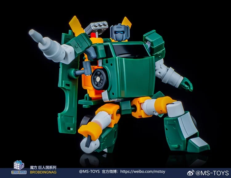 Transformation MS TOYS Magic Square MS-B10A MSB10A Hoist Crane Actionfigur