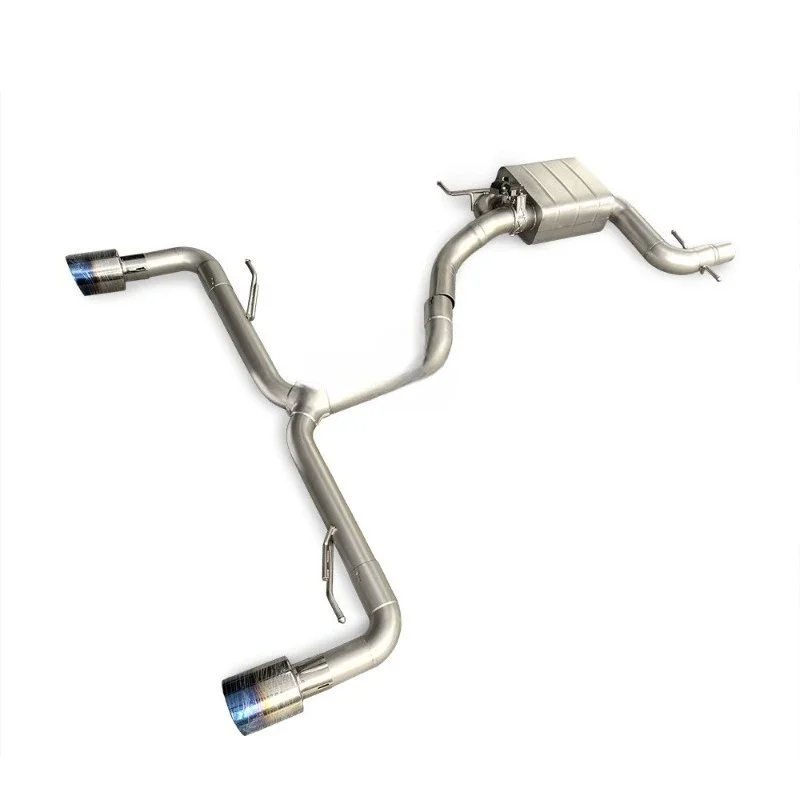 For exhaust for Volkswagen Scirocco R 2.0T 2010-2017 with valve control