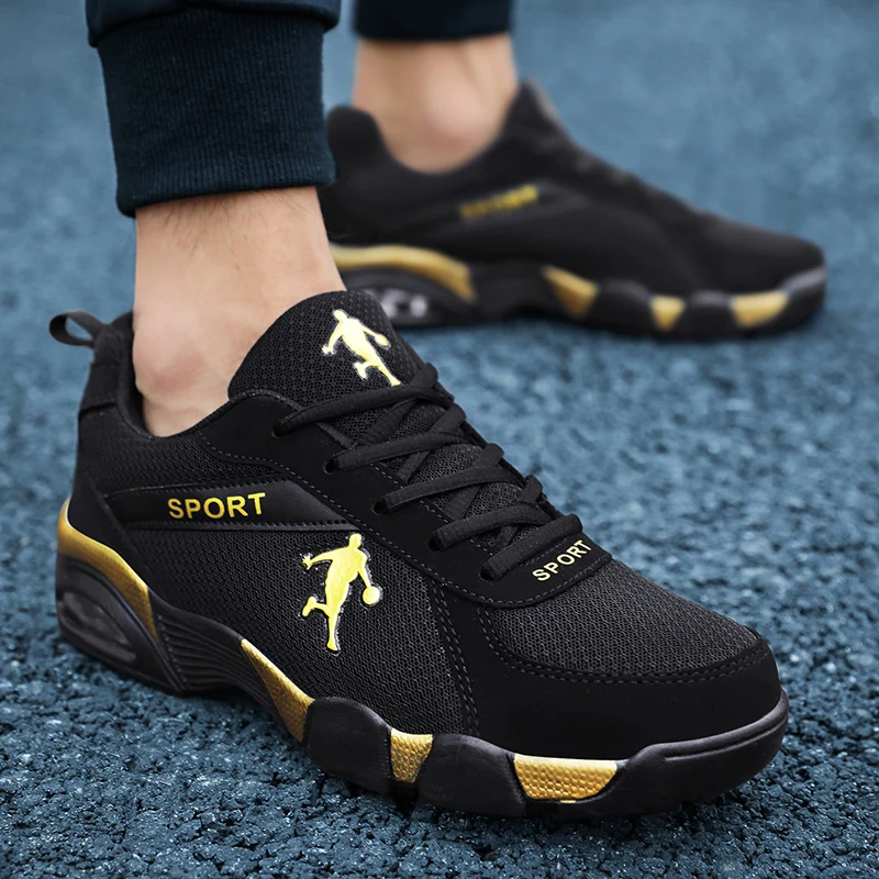 Summer Breathable Men's Lightweight Casual Sports Shoes Outdoor Versatile Trendy Male Flats Shoes Classic Men's Running Sneakers