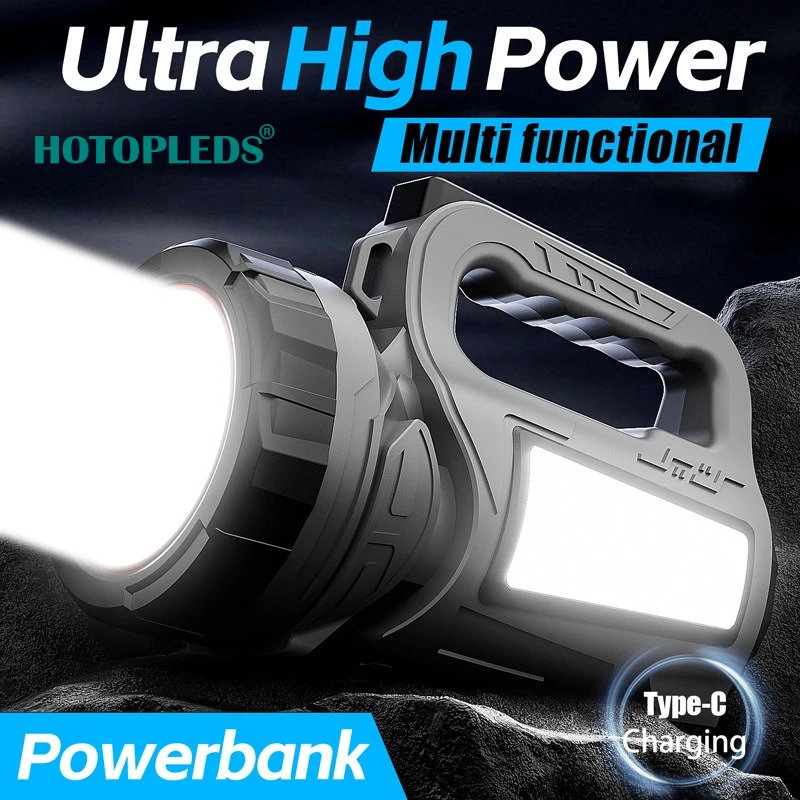 

Lighting Flashlight Ultra Bright Outdoor Portable Light Remote Shot Rechargeable Durable Household Strong Light Searchlight