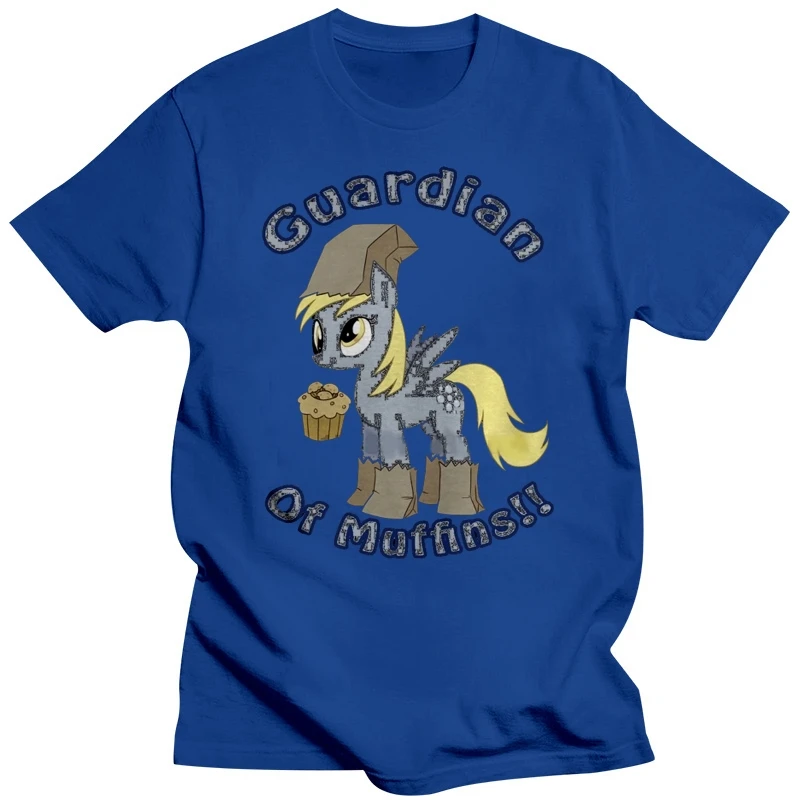 Men Short sleeve tshirt Derpy Guardian of Muffins SHIRT cool Women t-shirt