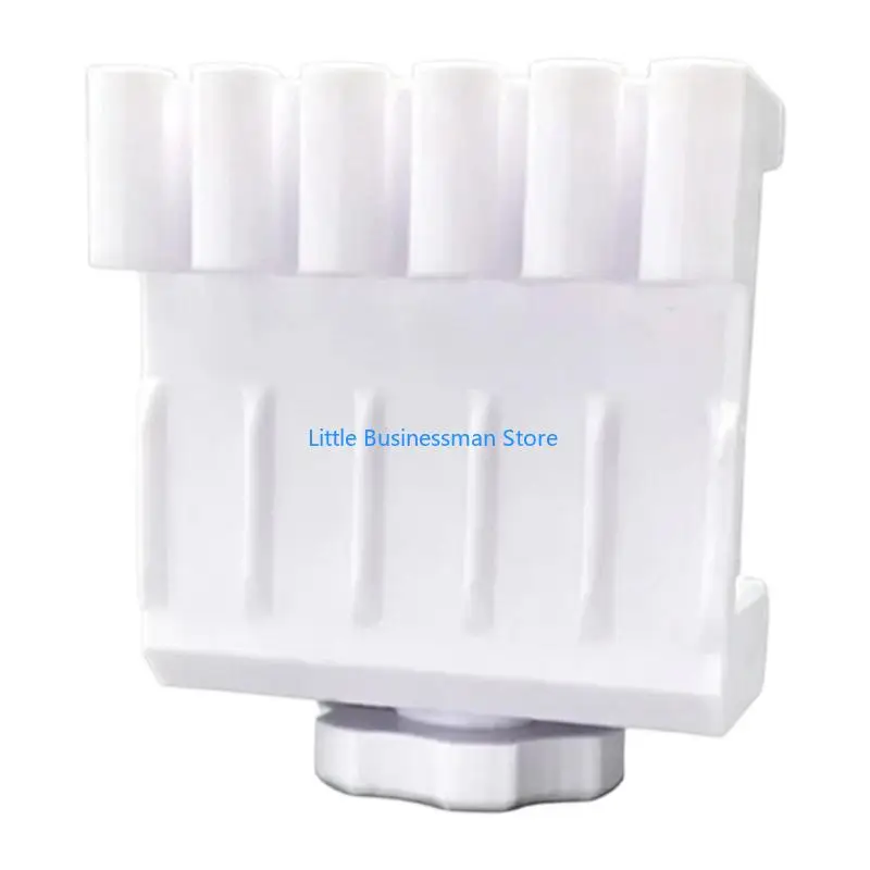 5 Slot Clamp Cord Holder for Desks, Compactly Cable Organizers Clip for USB Cords, Music Lines, and Charging Wire M76A