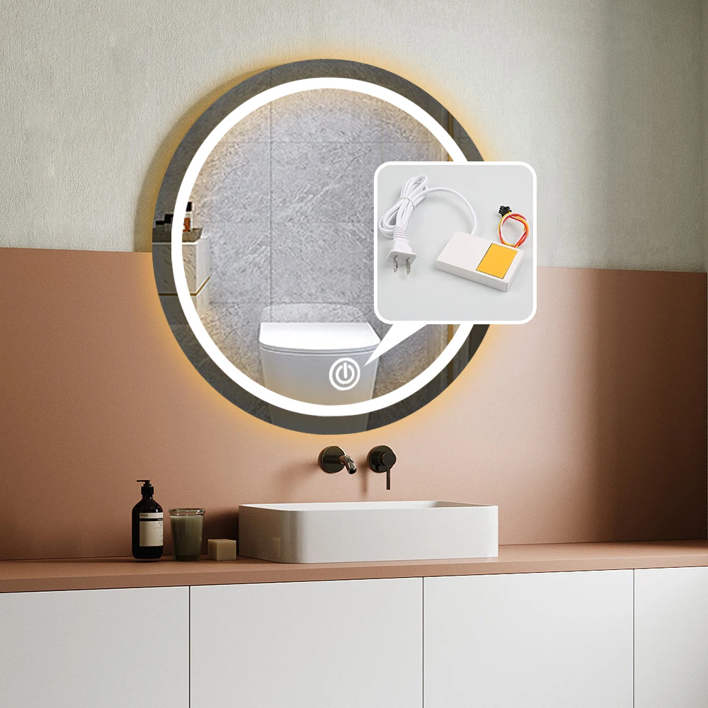 AC110V-240V mirror touch sensor switch 1-5mm mirror 12V LED light touch switch high sensitivity touch sensor